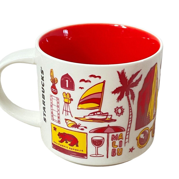 Starbucks Coffee CALIFORNIA ~Been There Series, Across Globe CUP MUG 14 oz - Picture 4 of 8